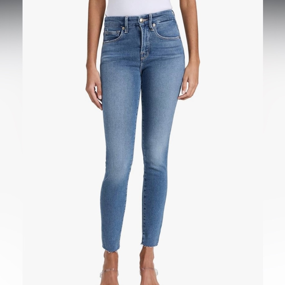Good American Women's Skinny Jeans - Blue